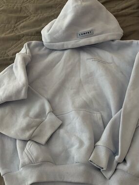Women's Light Gray Pullover Hoodie